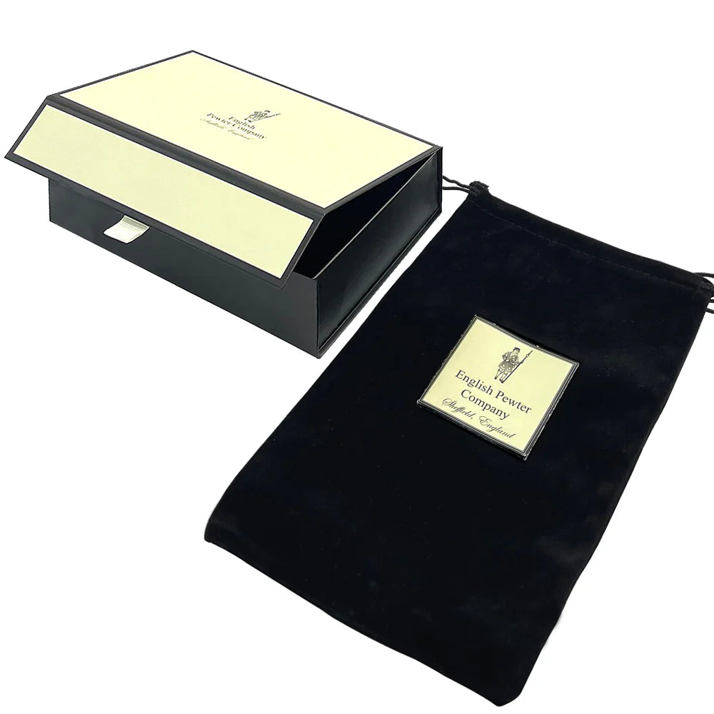 VIN021 10th Anniversary Gift 2015 Vintage Years Pewter Hip Flask