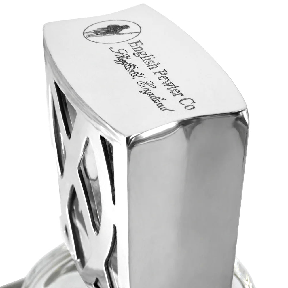 GSET22 Uisge Beatha 650ml Whisky, Wine & Spirits Decanter Gift Set Includes 4x 11oz Uisge Beatha Pewter Tumblers