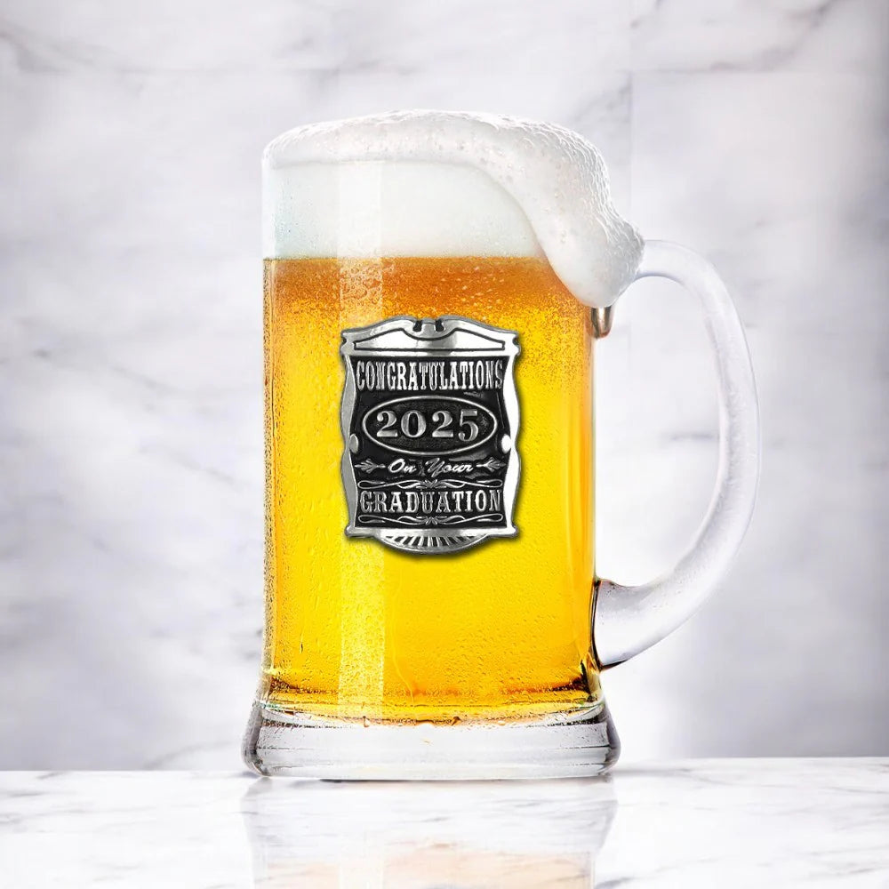 GRAD04 1 Pint Graduation Glass Beer Mug Tankard 2025