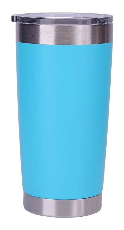 Metallic Double Wall Insulated Cup 520ml 17.5oz Various Colours