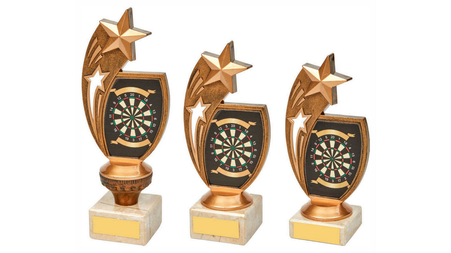 Antique Gold Darts Star Award