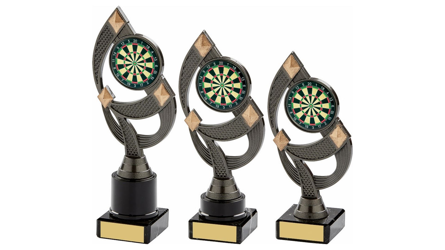 Antique Silver "Jewel" Holder Dartboard Award