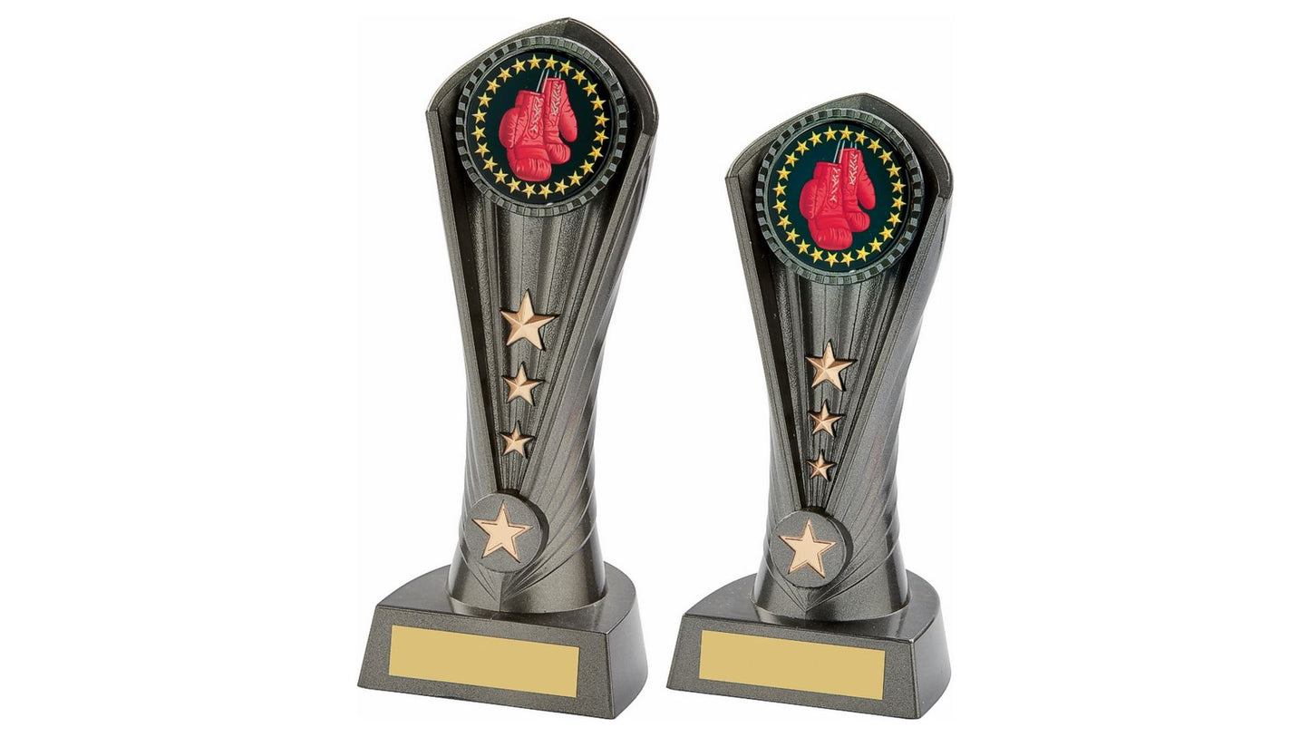 Gun Metal Silver "Cobra" Boxing Award