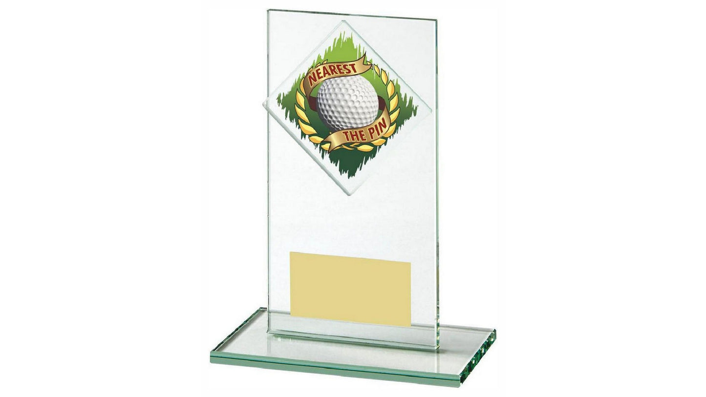 Jade Glass Nearest the Pin Golf Award