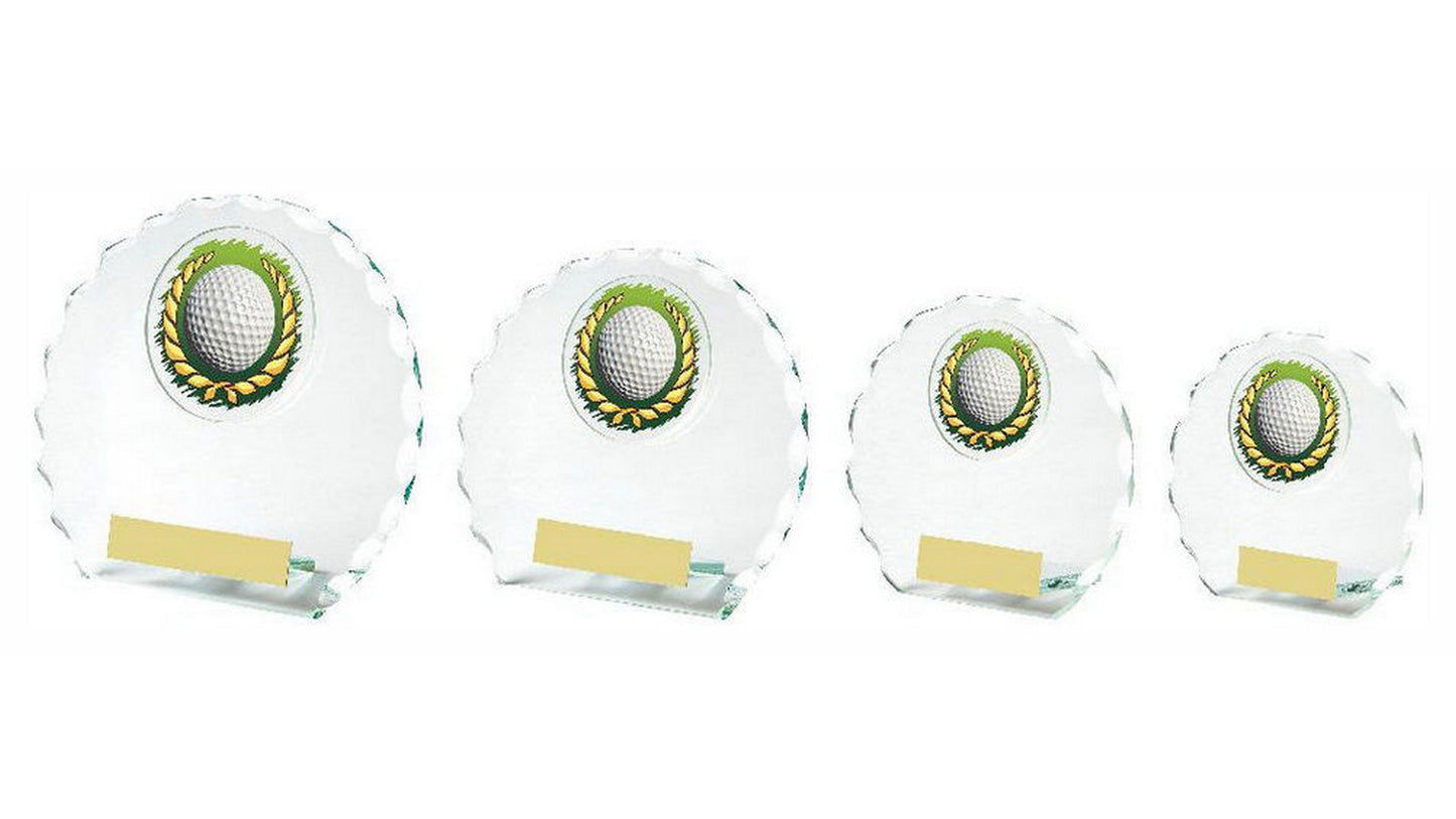 Jade Glass Golf Ball Award
