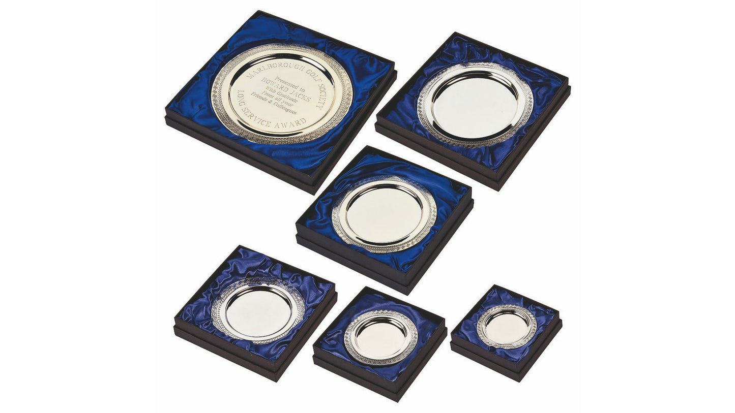 Silver Plated Salver (In Presentation Case)