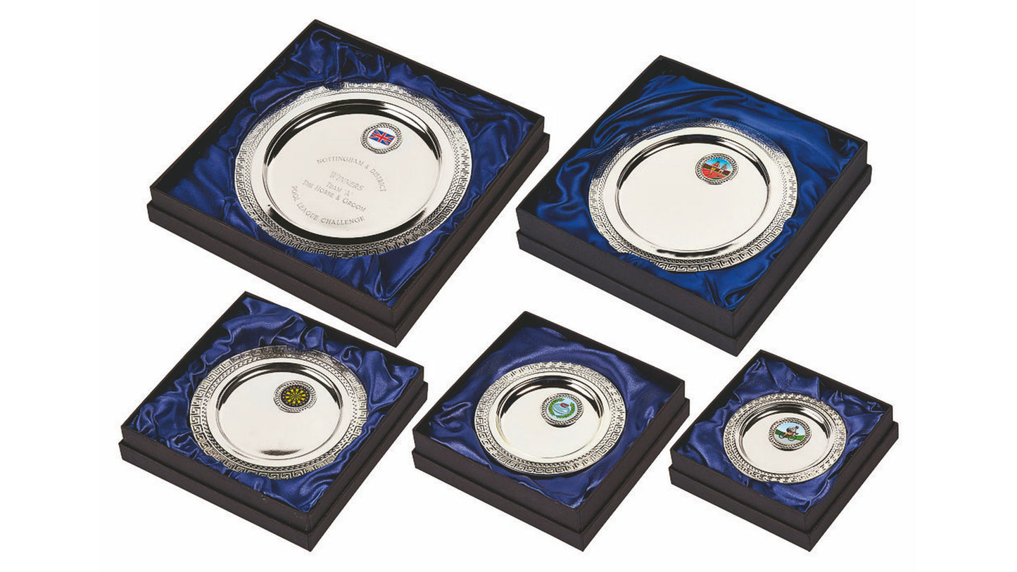 Silver Plated Salver (In Presentation Case)