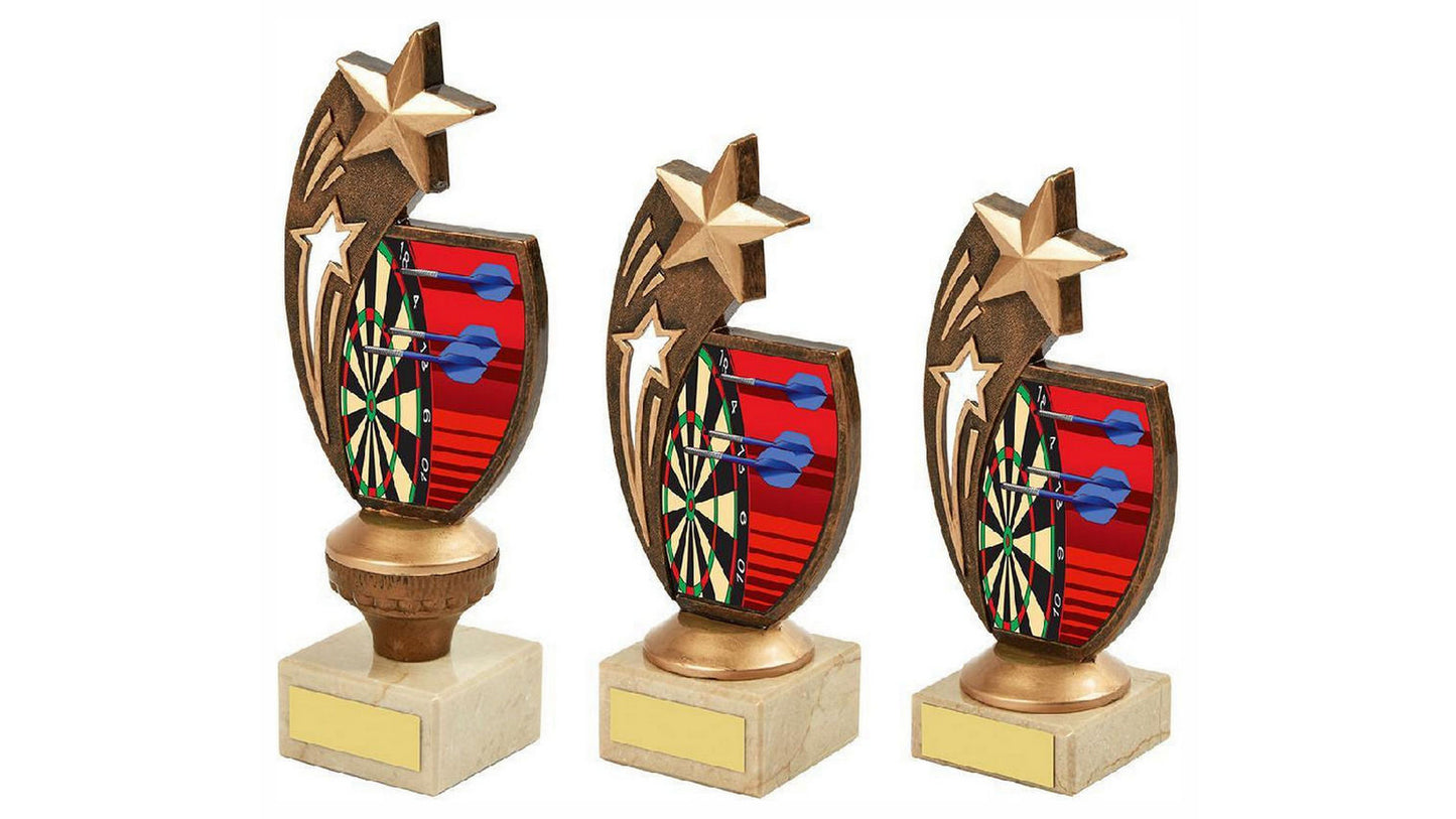 Antique Gold Darts Star Award