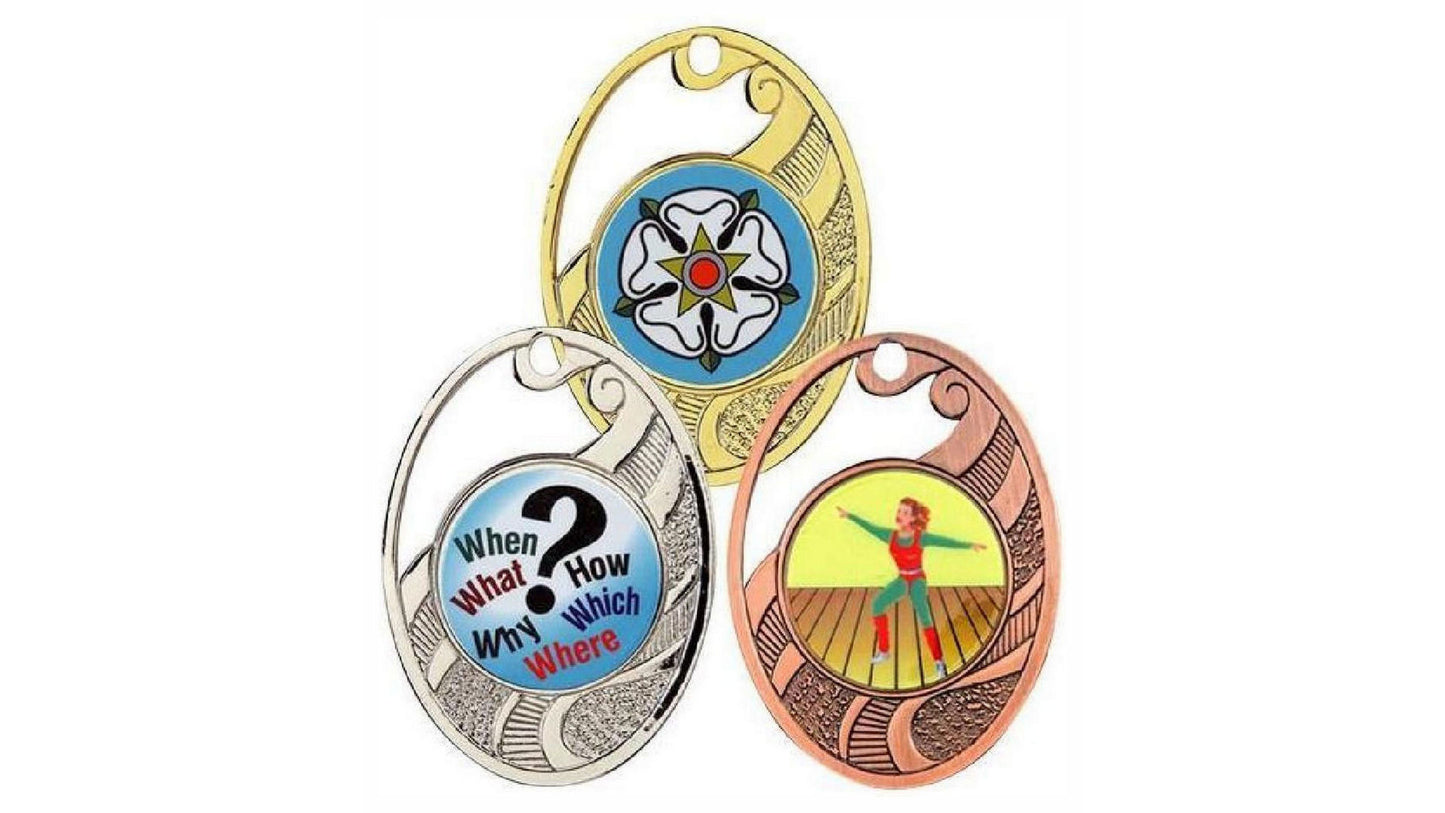 Oval Medal (Gold / Silver / Bronze)