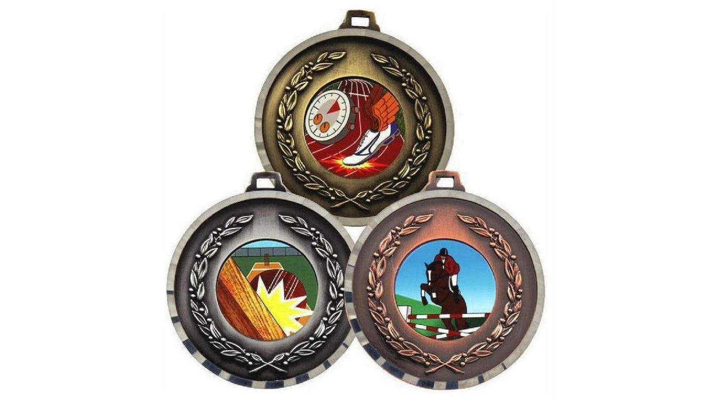 70mm Medal (Gold/Silver/Bronze)