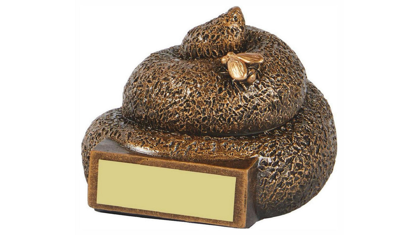 Dog Mess Resin Award