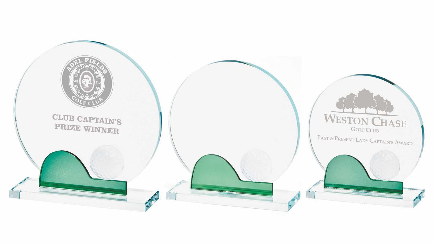 Crystal Golf Award (In Presentation Case)