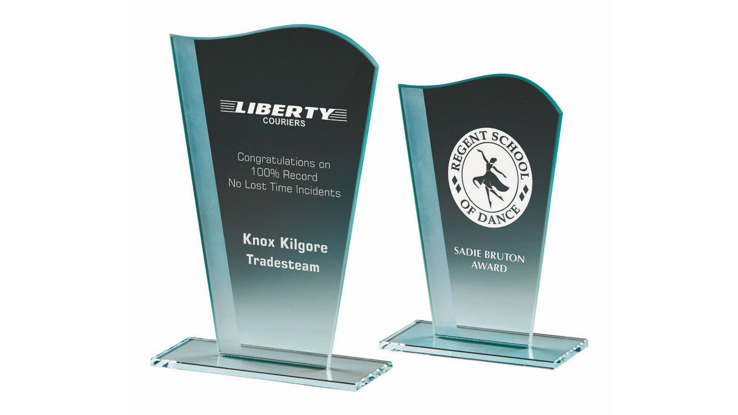 Wave Jade Glass Award
