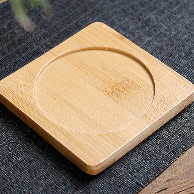 Bamboo Coaster 90mm Round