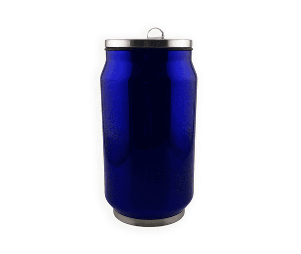 Black Double Wall Can Style Bottle 330ml 11.5oz