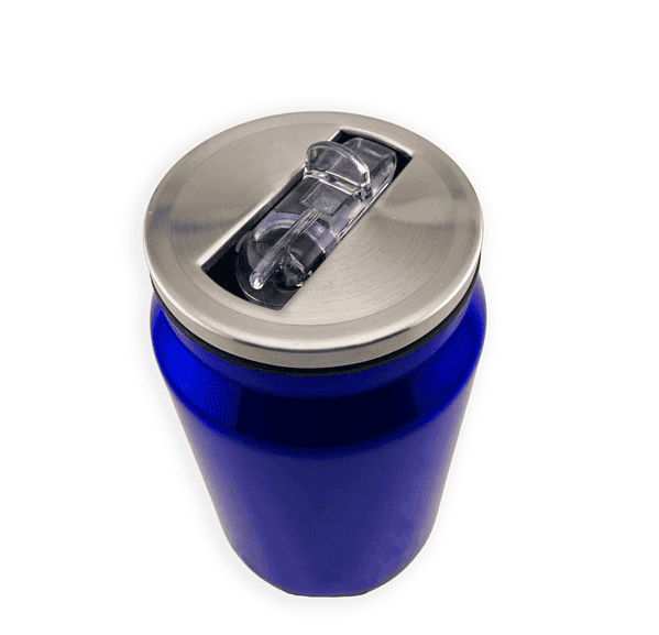 Black Double Wall Can Style Bottle 330ml 11.5oz