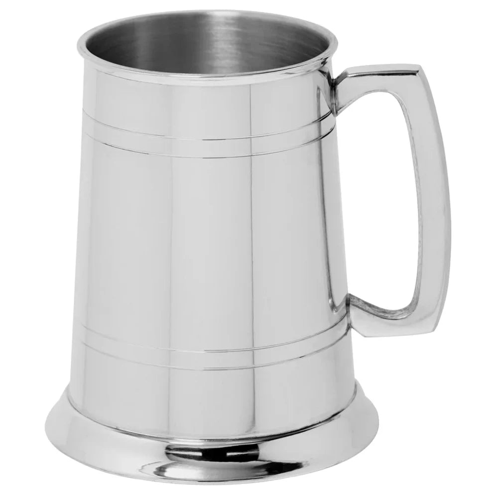 1 Pint Premium Pewter Tankard With Scottish Clan Badge