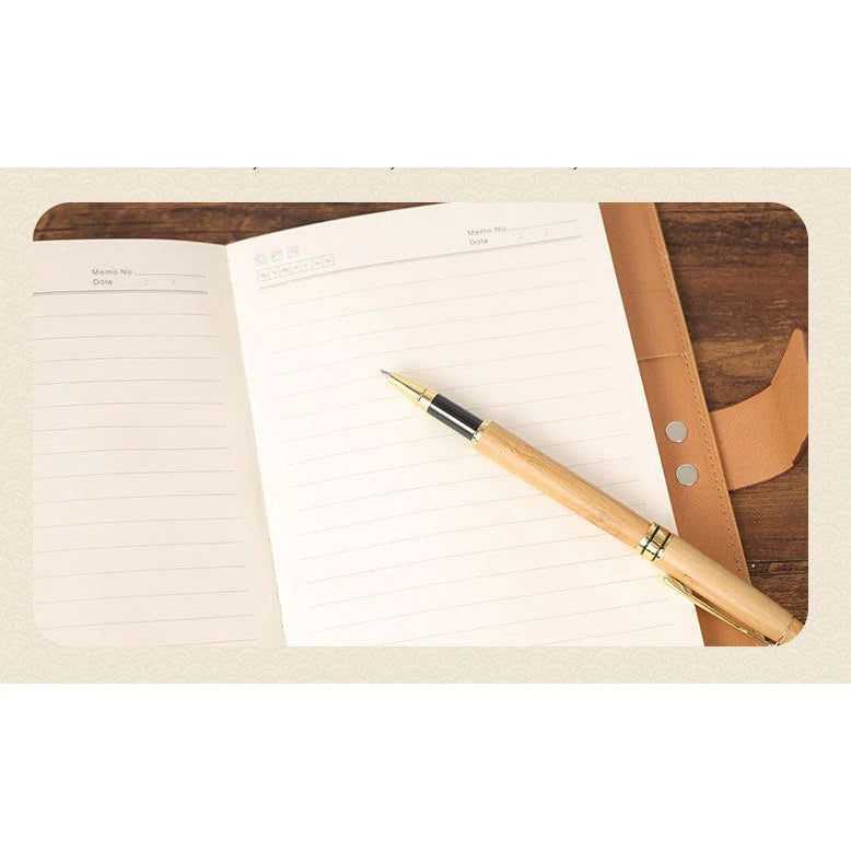 Wooden Notebook & Pen Gift Set