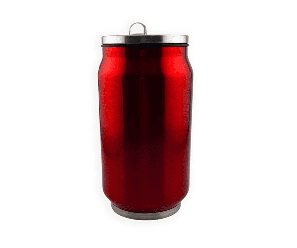 Black Double Wall Can Style Bottle 330ml 11.5oz