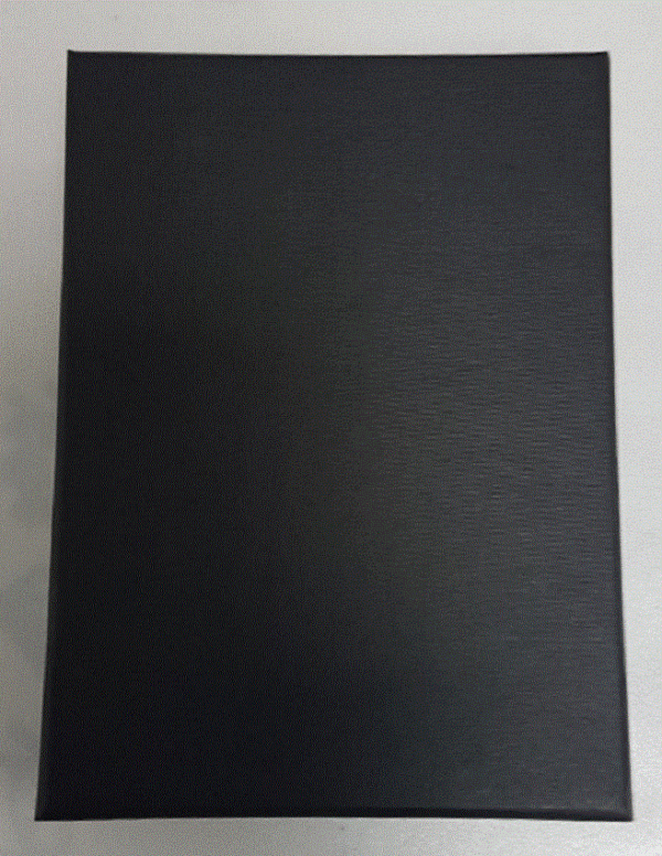 3oz Matt Black Hip Flask Gift Boxed