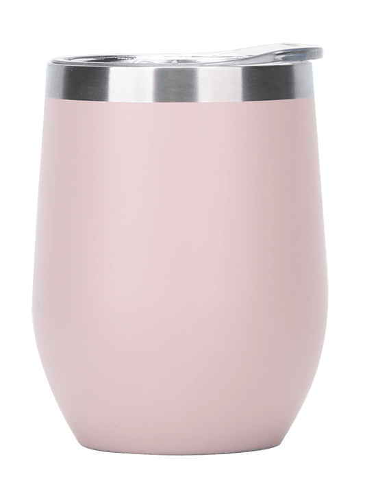Baby Pink Double Wall Thermos Cup Mug 340ml 12oz Various Colours & Engraving Included