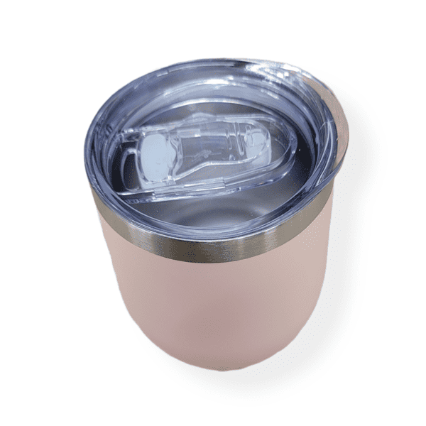 Baby Pink Double Wall Thermos Cup Mug 340ml 12oz Various Colours & Engraving Included