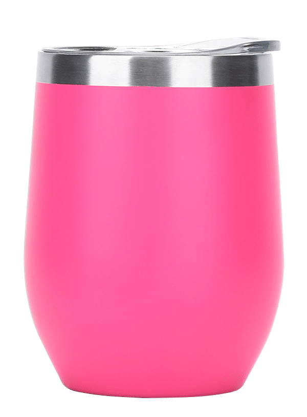 Baby Pink Double Wall Thermos Cup Mug 340ml 12oz Various Colours & Engraving Included
