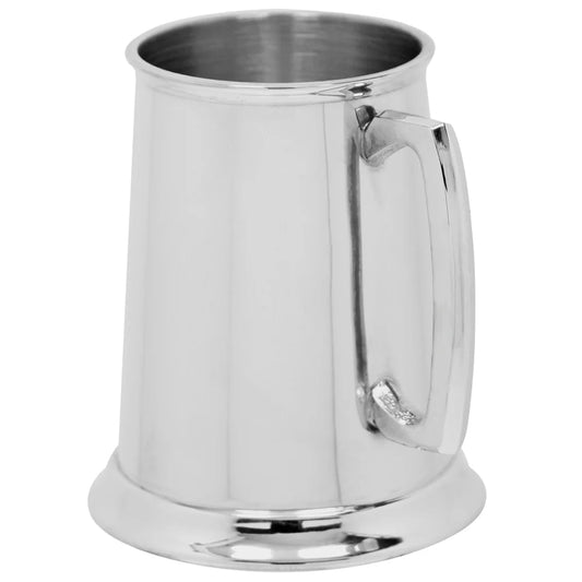 EP002  1 Pint* Pewter Beer Mug Tankard With Classic Handle