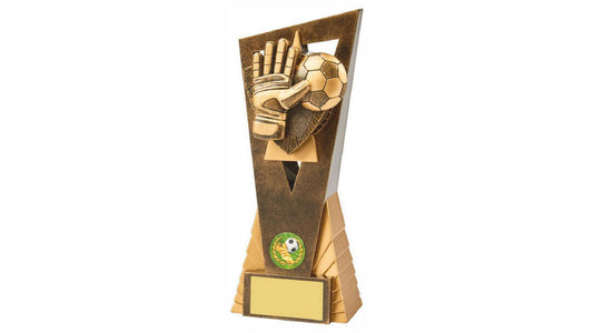 Resin Goalkeeper Glove Trophy