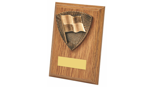 Assistant Referee Wood Plaque Award