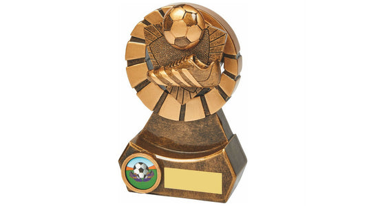 Football Boot and Ball Resin Award