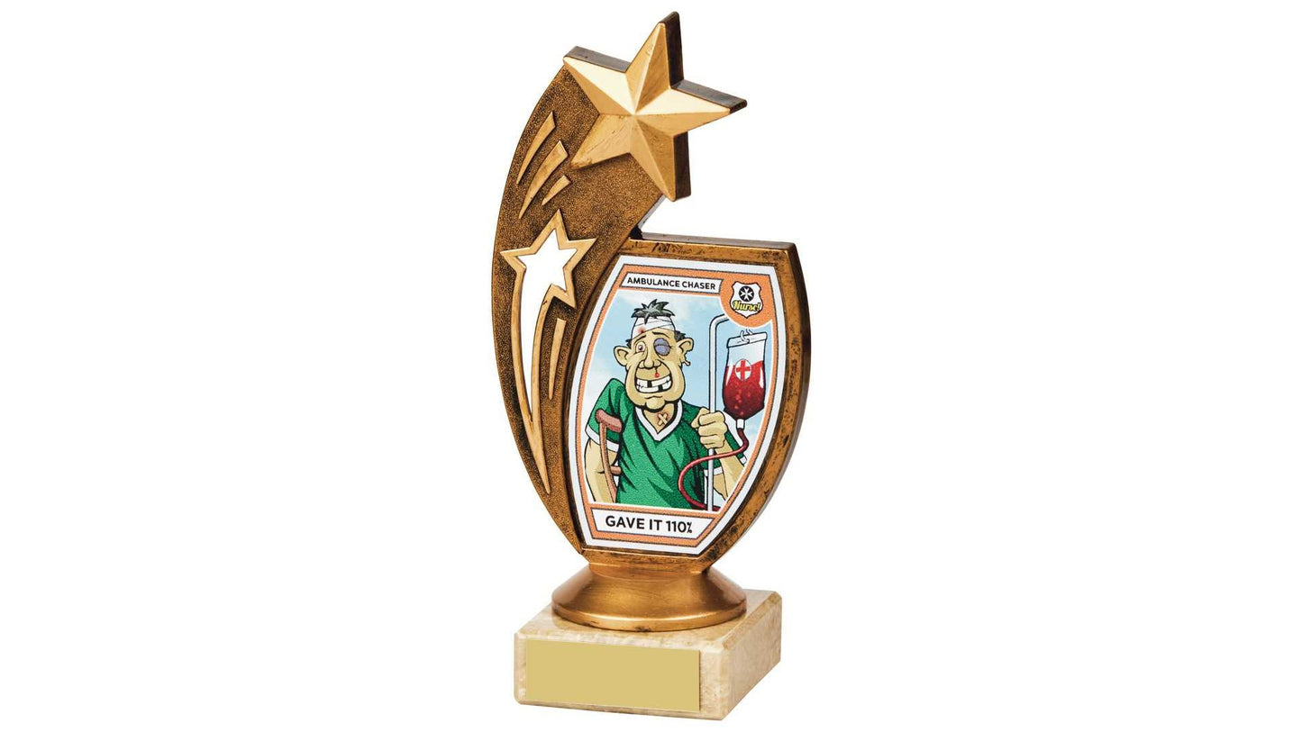 "Gave It 110%" Fun Award