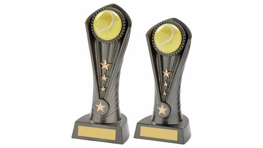 Gun Metal Silver "Cobra" Tennis Award