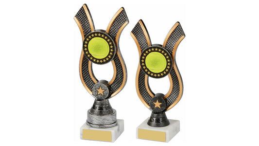 Antique Silver Ribbon Award - Tennis