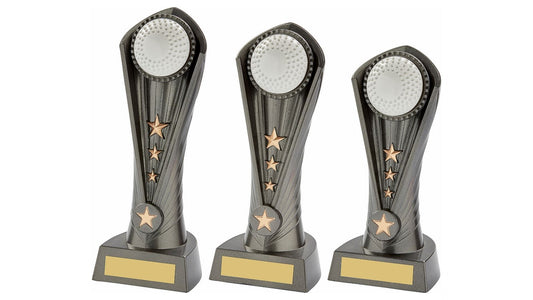 Gun Metal Silver "Cobra" Hockey Award