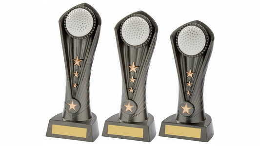 Gun Metal Silver "Cobra" Golf Award