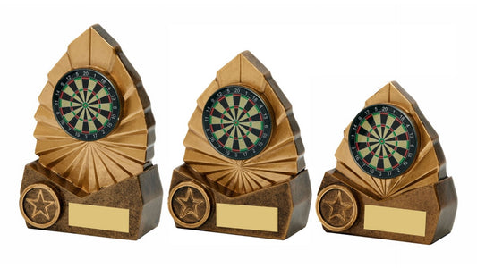 Antique Gold Darts Resin
