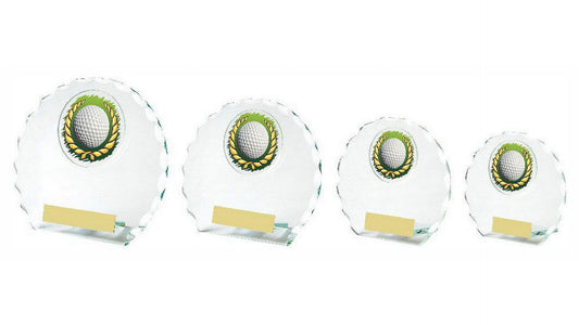 Jade Glass Golf Ball Award