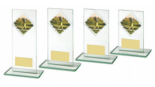 Jade Glass Male Golf Award