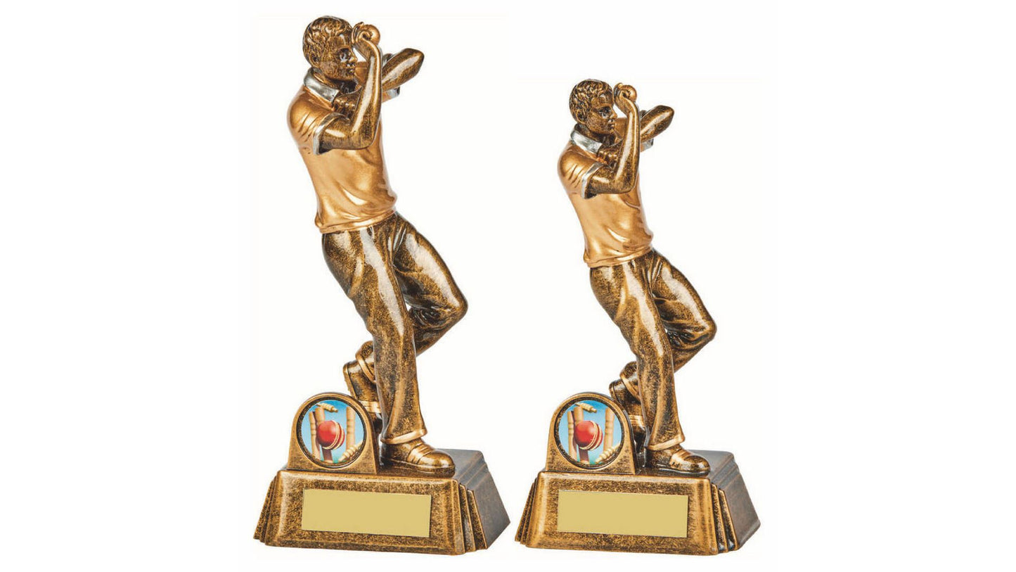 Resin Cricket Male Bowler Award