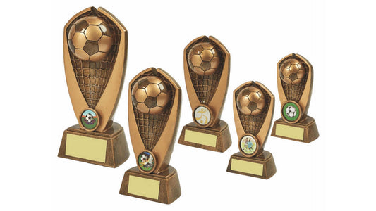 Antique Gold Resin Football Award HEAVY