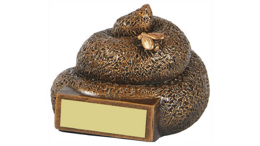 Dog Mess Resin Award