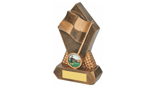 Antique Gold Assistant Referee Resin