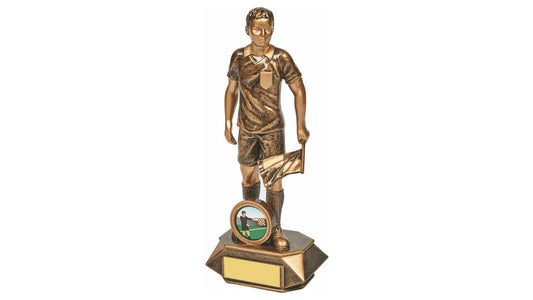 Antique Gold Assistant Referee Resin