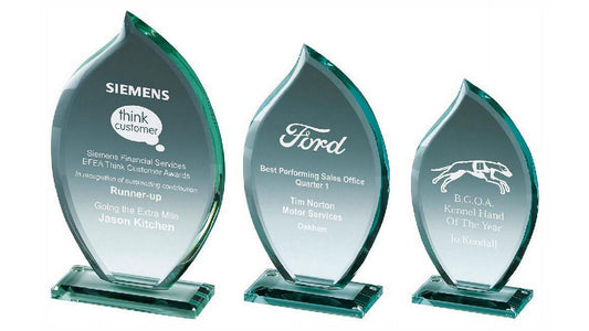 Premium Jade Glass Flame Stand (In Presentation Case)