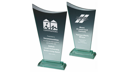 Premium Jade Glass Award (In Presentation Case)