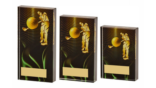 Male Golf Glass Award
