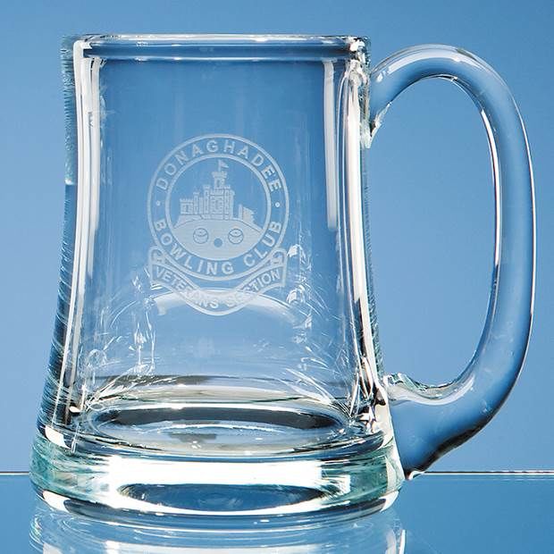 H14 0.565ltr Handmade Aleman Tankard (This Item Includes Engraving)