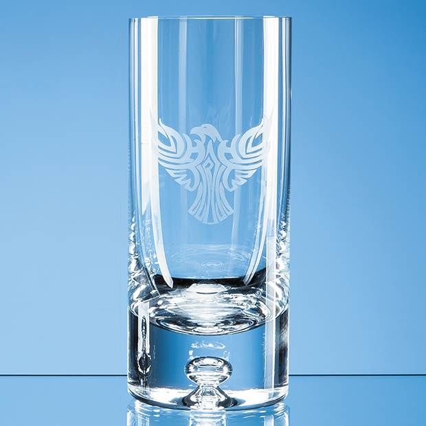 L457 340ml Handmade Bubble Base High Ball