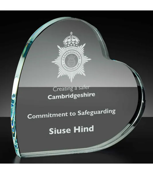 KK272B Absolute Crystal Heart Award